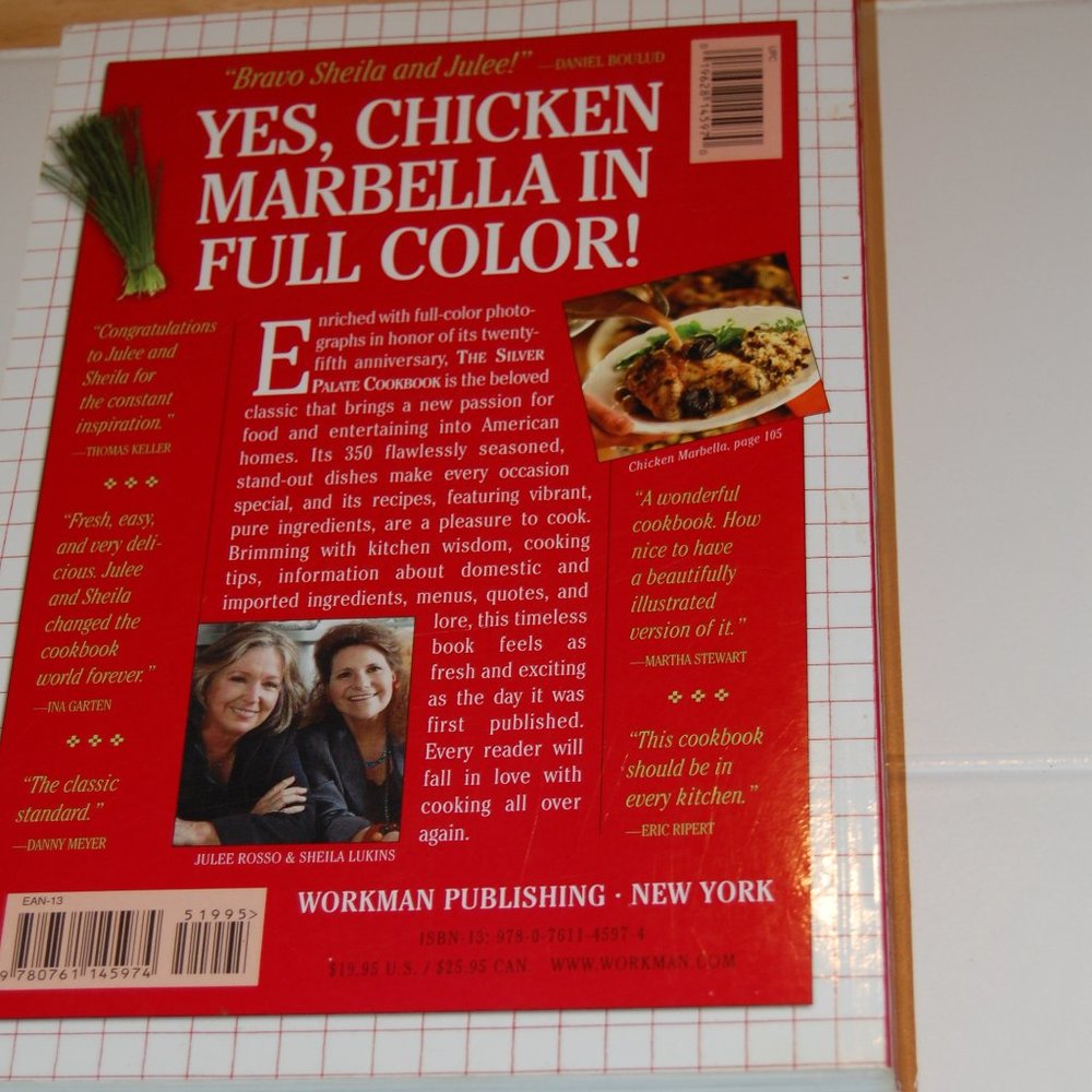 3 Cookbooks  "The New Basics" "Great Good Food" & Silver Palate 25 Yr." - Picture 9 of 12